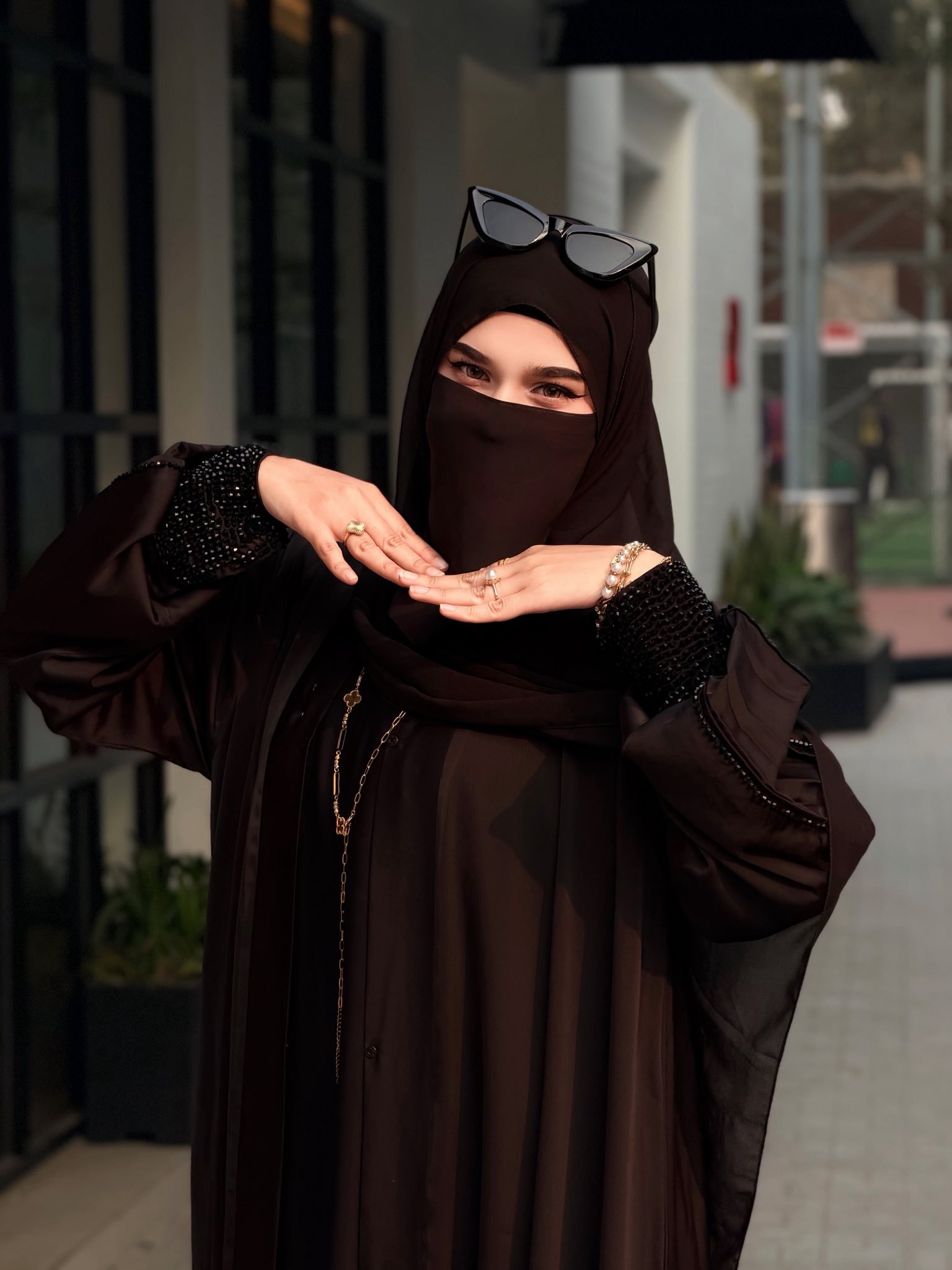 Lasaniya Abaya (Zafraan)
